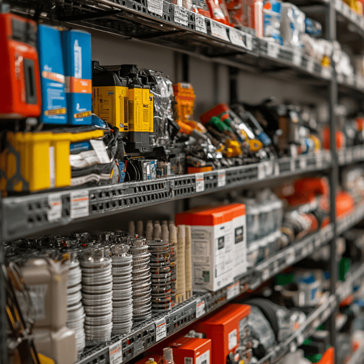 power equipment parts wall