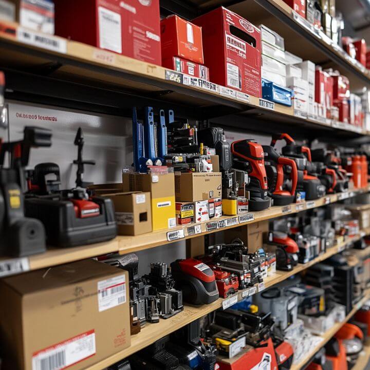 power tool parts inventory