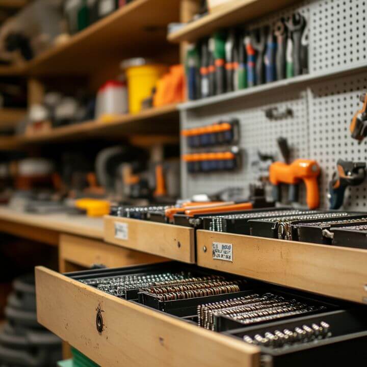 small engine parts inventory setup