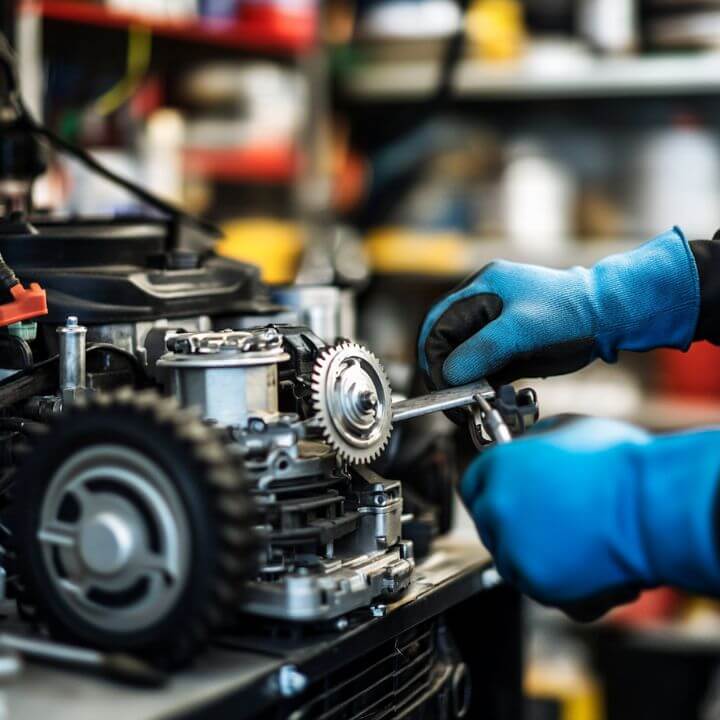 small engine repair work