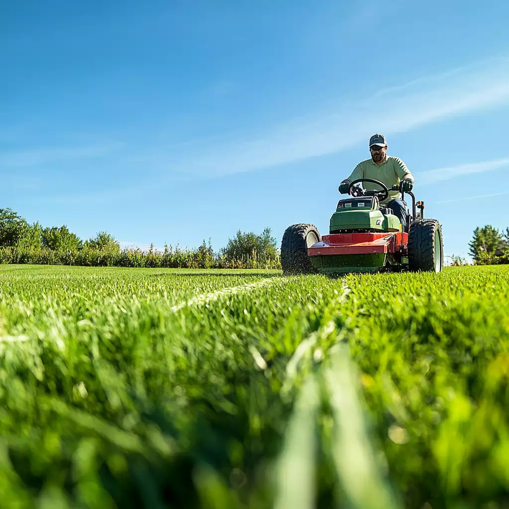 Heavy duty lawn mover