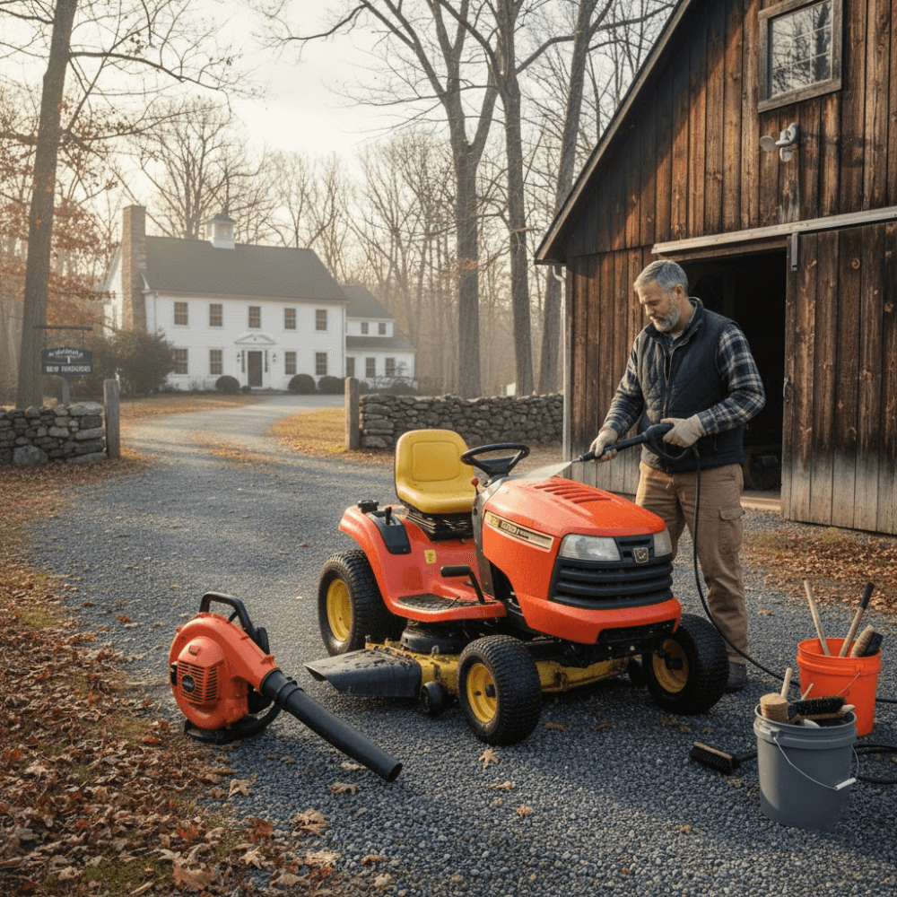 Step-by-Step Guide to Winterizing Your Lawn Tractor