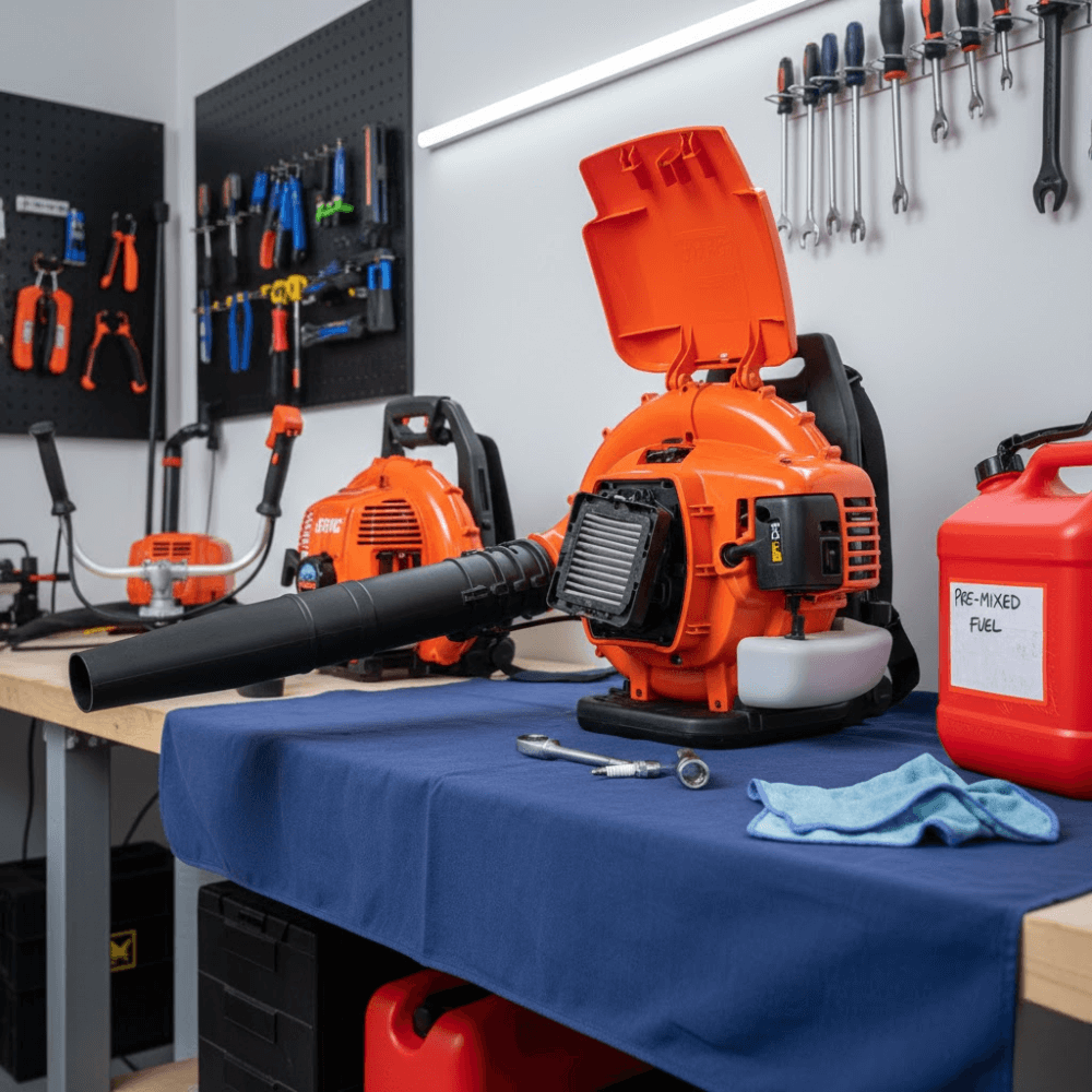 Backpack blower selection and small engine maintenance basics