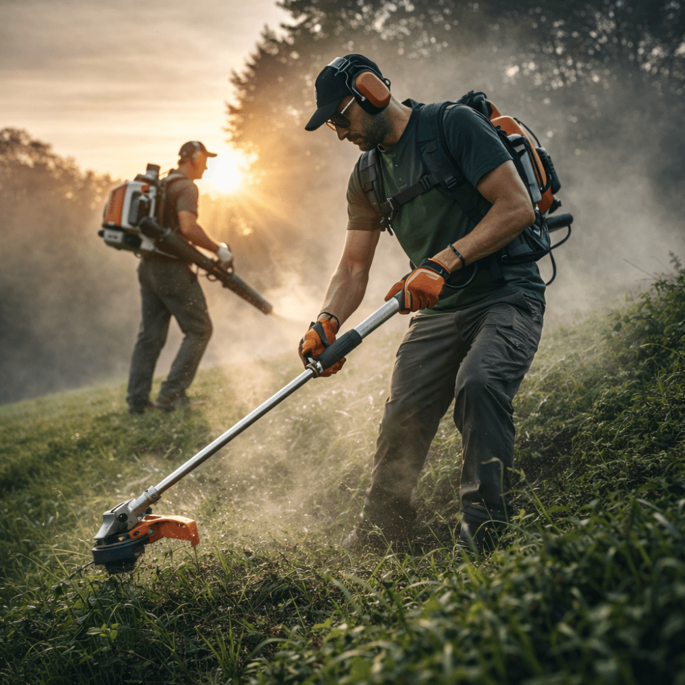 Handheld Equipment Buying Guide: Two-Stroke vs Four-Stroke Engines for Trimmers, Blowers, and Chainsaws