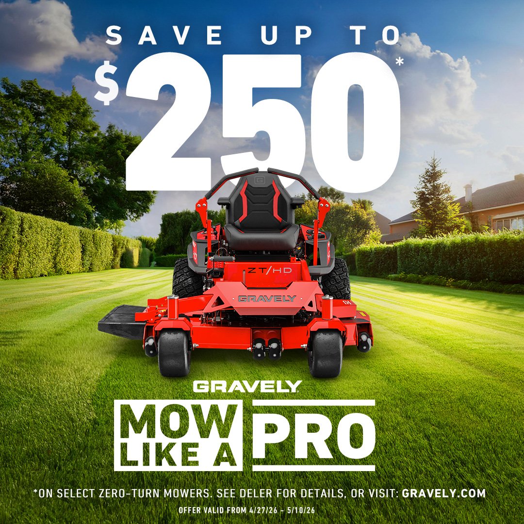Gravely Mow Like a Pro Save $250