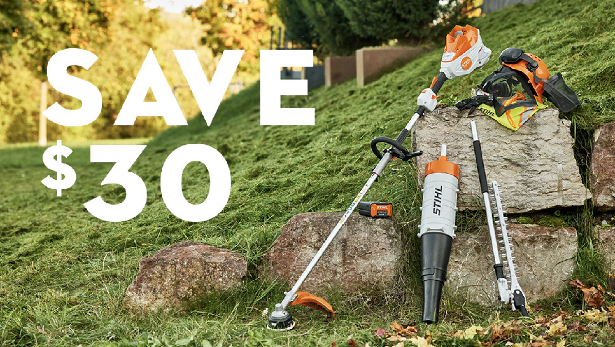 Save $30 on KombiSystem Attachments