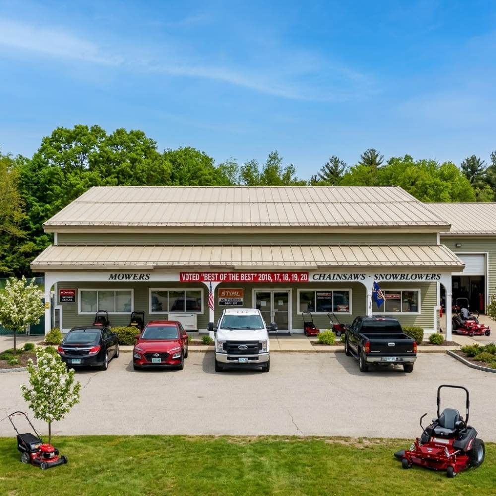Seacoast Power Equipment storefront and service department North Hampton NH serving coastal communities since 1965